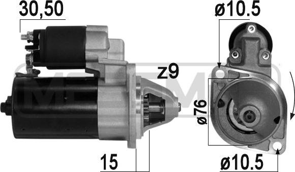 ERA 220812 - Motorino d'avviamento autozon.pro