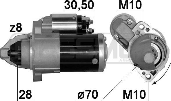 ERA 220884A - Motorino d'avviamento autozon.pro