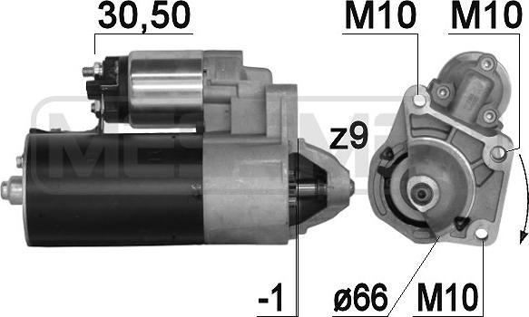 ERA 220880A - Motorino d'avviamento autozon.pro