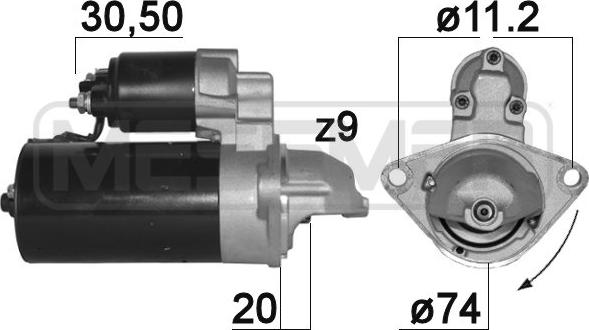 ERA 220888A - Motorino d'avviamento autozon.pro