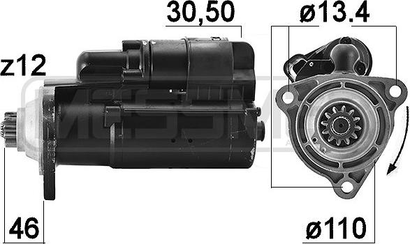 ERA 220821 - Motorino d'avviamento autozon.pro