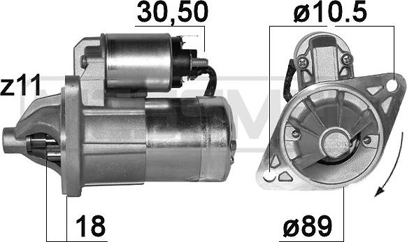 ERA 220823A - Motorino d'avviamento autozon.pro