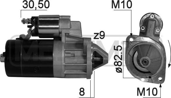 ERA 220822A - Motorino d'avviamento autozon.pro