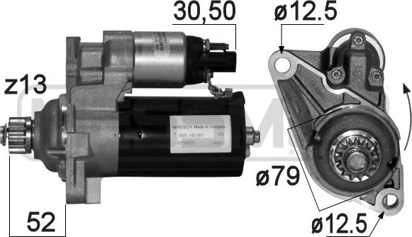 ERA 220877A - Motorino d'avviamento autozon.pro