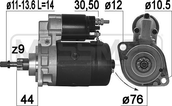 ERA 220357A - Motorino d'avviamento autozon.pro