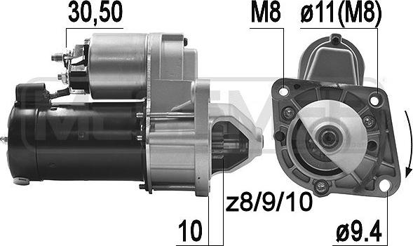 ERA 220360A - Motorino d'avviamento autozon.pro