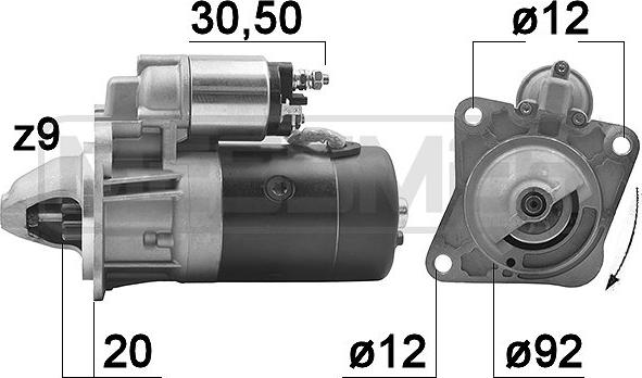 ERA 220362A - Motorino d'avviamento autozon.pro