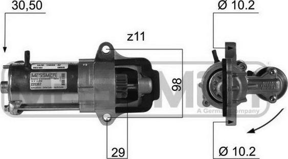 ERA 220367A - Motorino d'avviamento autozon.pro