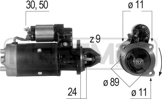 ERA 220307R - Motorino d'avviamento autozon.pro