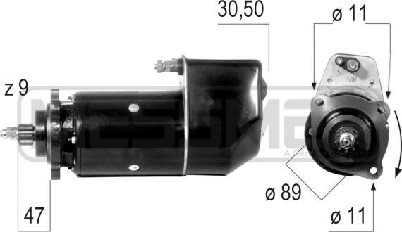 ERA 22202 - Motorino d'avviamento autozon.pro