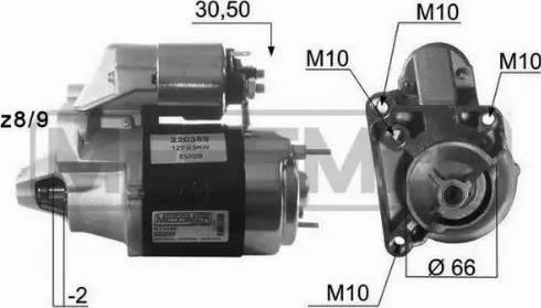 ERA 220389 - Motorino d'avviamento autozon.pro