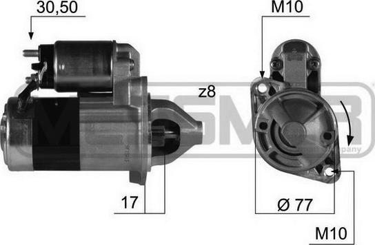 ERA 220383 - Motorino d'avviamento autozon.pro