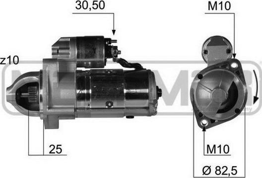 ERA 220378 - Motorino d'avviamento autozon.pro