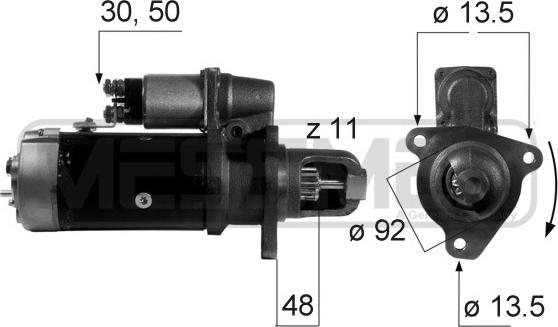 ERA 220261A - Motorino d'avviamento autozon.pro