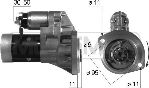 ERA 220204 - Motorino d'avviamento autozon.pro