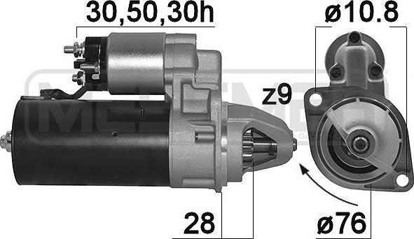 ERA 220201A - Motorino d'avviamento autozon.pro