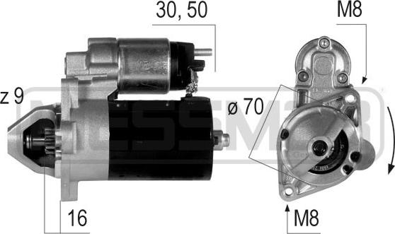 ERA 220214R - Motorino d'avviamento autozon.pro