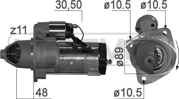 ERA 220792A - Motorino d'avviamento autozon.pro