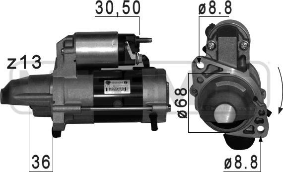 ERA 220 768 - Motorino d'avviamento autozon.pro