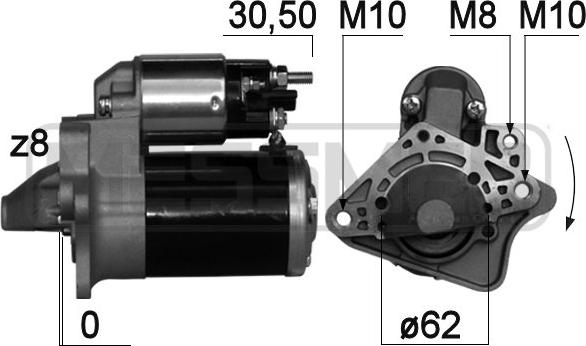 ERA 220762A - Motorino d'avviamento autozon.pro