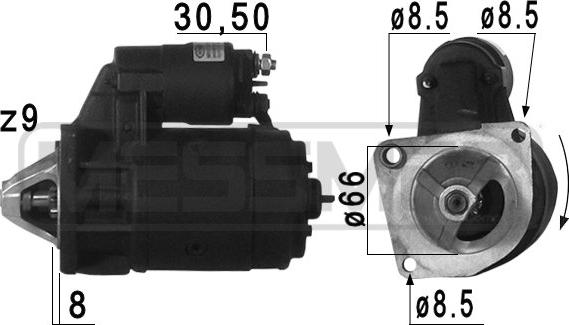 ERA 220700 - Motorino d'avviamento autozon.pro