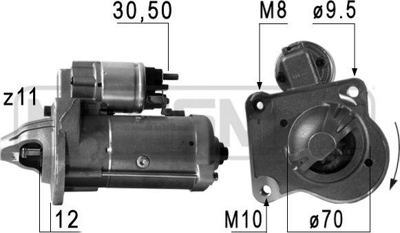 ERA 220715 - Motorino d'avviamento autozon.pro