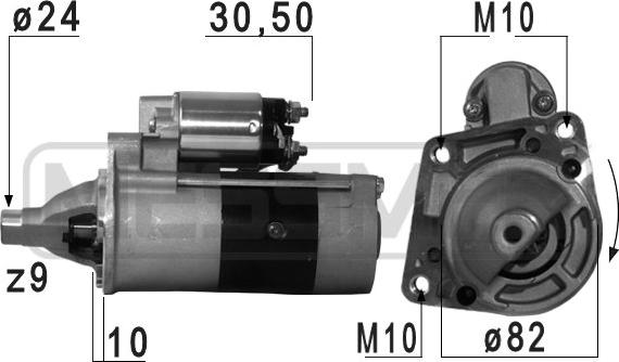 ERA 220711A - Motorino d'avviamento autozon.pro