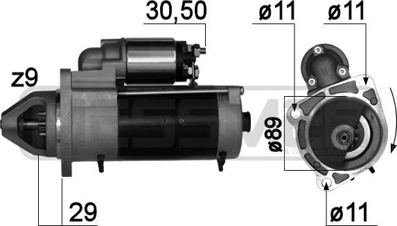 ERA 220787A - Motorino d'avviamento autozon.pro