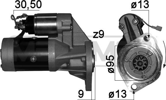 ERA 220777A - Motorino d'avviamento autozon.pro