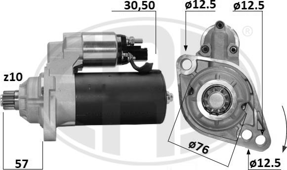 ERA 221065A - Motorino d'avviamento autozon.pro