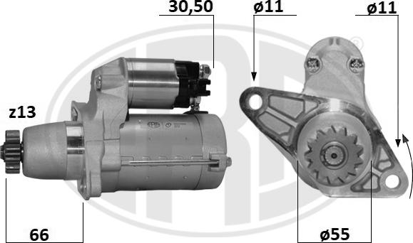 ERA 221062A - Motorino d'avviamento autozon.pro