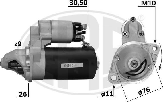 ERA 221067A - Motorino d'avviamento autozon.pro