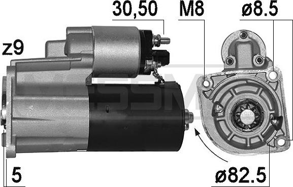 ERA 221009A - Motorino d'avviamento autozon.pro