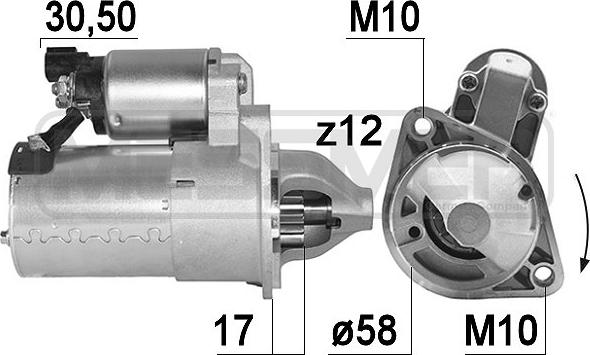 ERA 221000 - Motorino d'avviamento autozon.pro