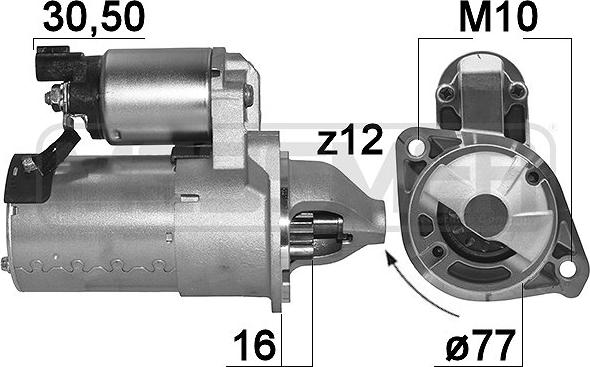 ERA 221001 - Motorino d'avviamento autozon.pro