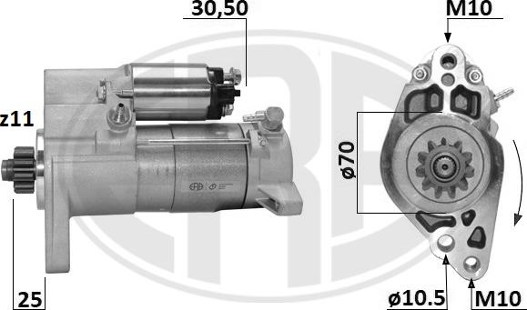 ERA 221079A - Motorino d'avviamento autozon.pro