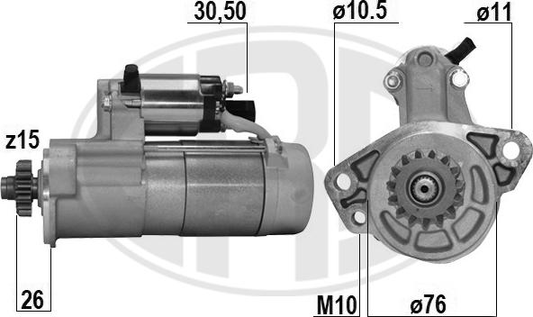 ERA 221075A - Motorino d'avviamento autozon.pro