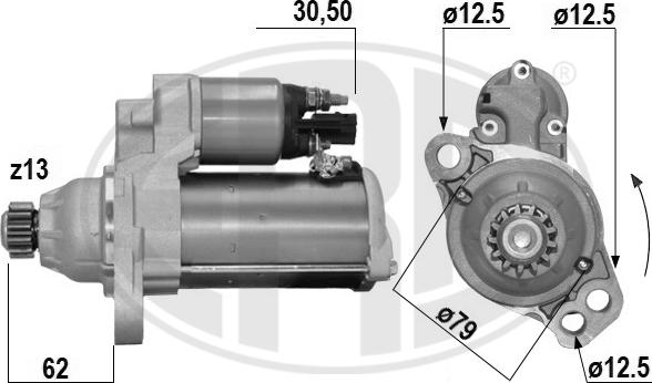 ERA 221076A - Motorino d'avviamento autozon.pro