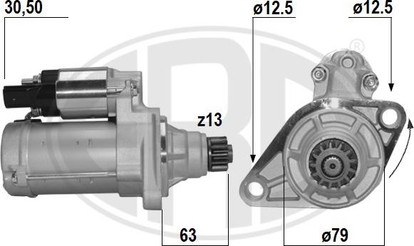 ERA 221071A - Motorino d'avviamento autozon.pro