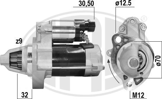 ERA 221073A - Motorino d'avviamento autozon.pro