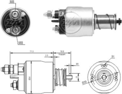 ERA 227934 - Elettromagnete, Motore d'avviamento autozon.pro