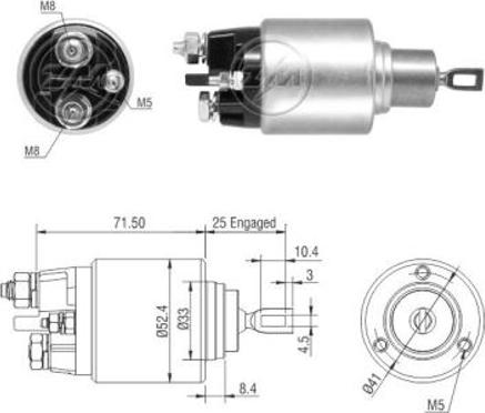 ERA 227937 - Elettromagnete, Motore d'avviamento autozon.pro