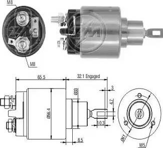 ERA 227490 - Elettromagnete, Motore d'avviamento autozon.pro