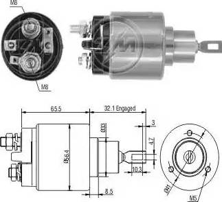 ERA 227486 - Elettromagnete, Motore d'avviamento autozon.pro