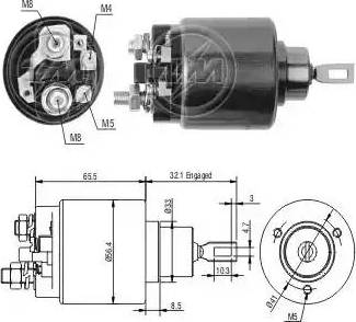 ERA 227481 - Elettromagnete, Motore d'avviamento autozon.pro