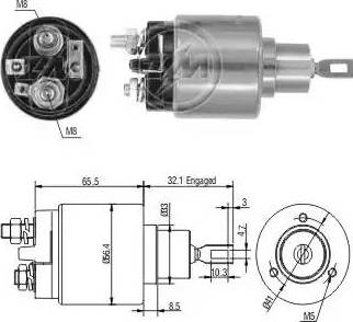 ERA 227488 - Elettromagnete, Motore d'avviamento autozon.pro