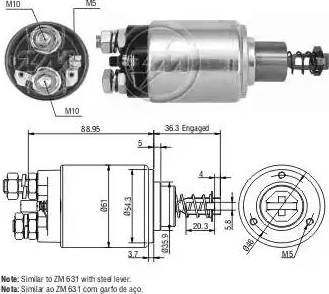 ERA 227426 - Elettromagnete, Motore d'avviamento autozon.pro