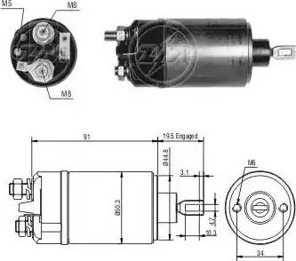 ERA 227423 - Elettromagnete, Motore d'avviamento autozon.pro