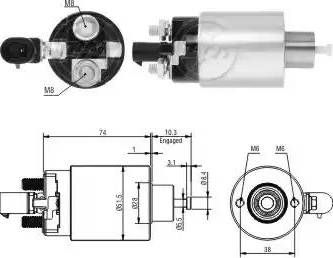 ERA 227479 - Elettromagnete, Motore d'avviamento autozon.pro