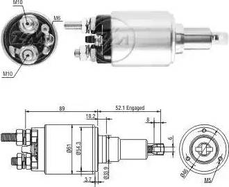 ERA 227476 - Elettromagnete, Motore d'avviamento autozon.pro